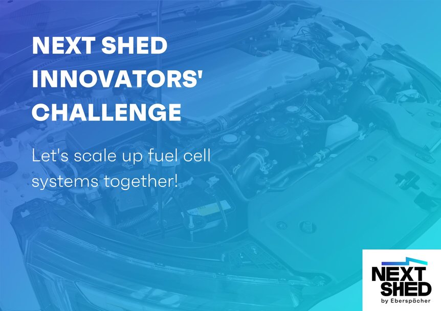 INNOVATIONSWETTBEWERB VON NEXT SHED: TECHNOLOGIEN RUND UM DIE BRENNSTOFFZELLE